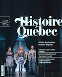 Histoire Québec, v. 30, no 01